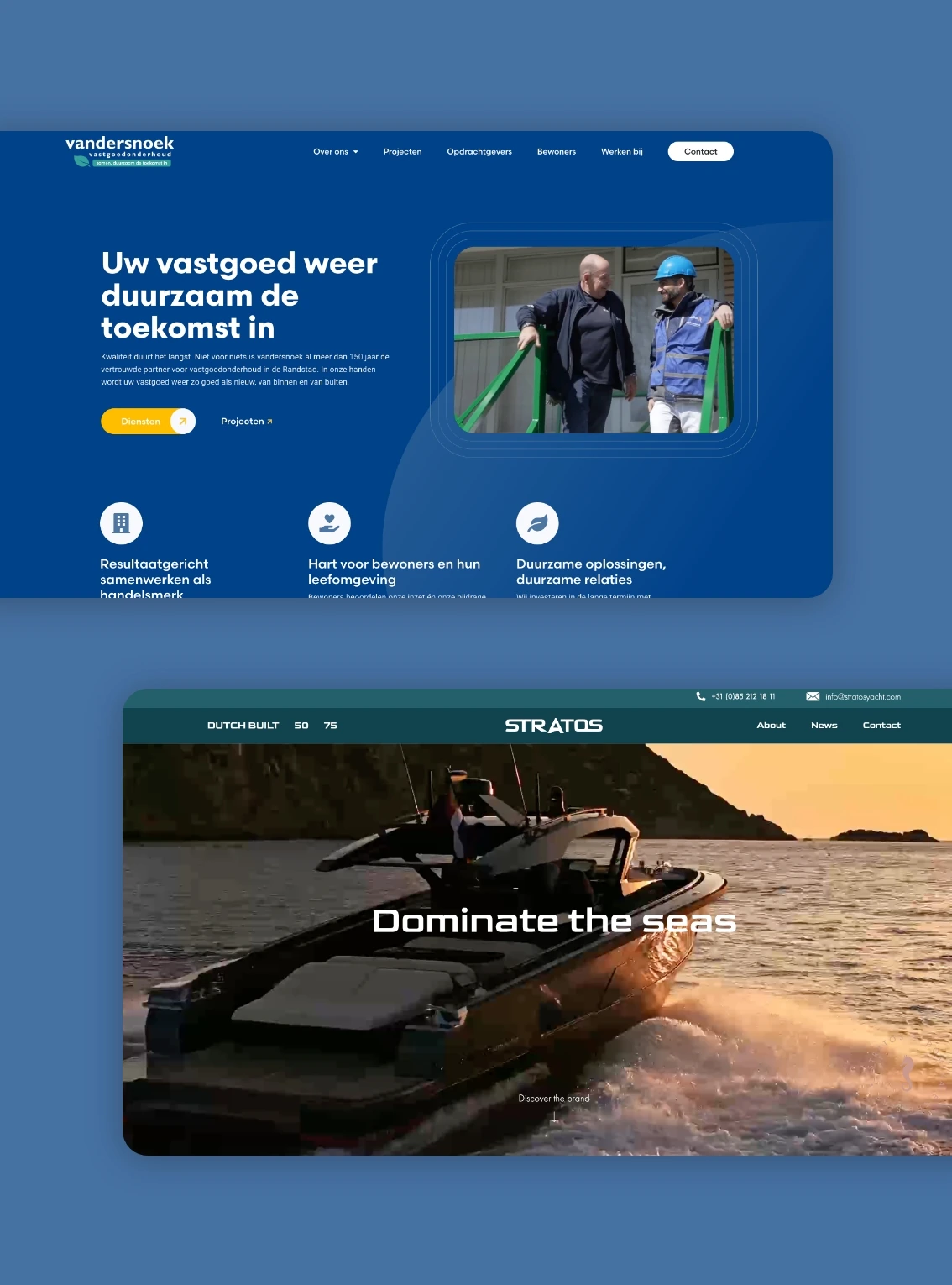 Uniek website designs